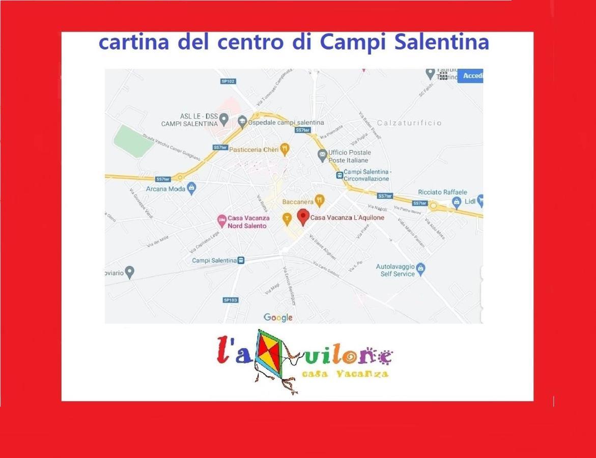 Casa Vacanza L'Aquilone Campi Salentina Zewnętrze zdjęcie